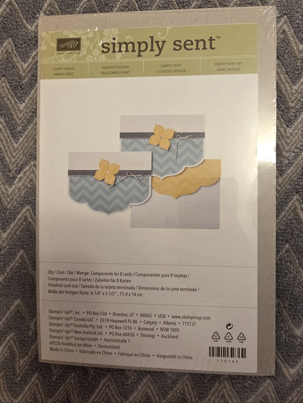 Stampin' Up! Happy Hello Card Making Kit